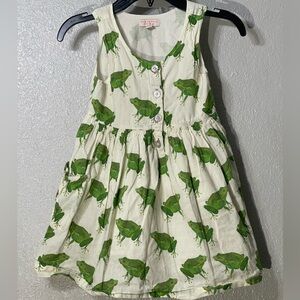 Pink Chicken Frog Laura Dress- Size 4Y